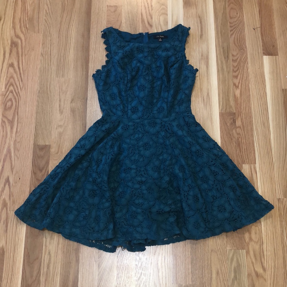 City Studio Laced Cocktail Dress